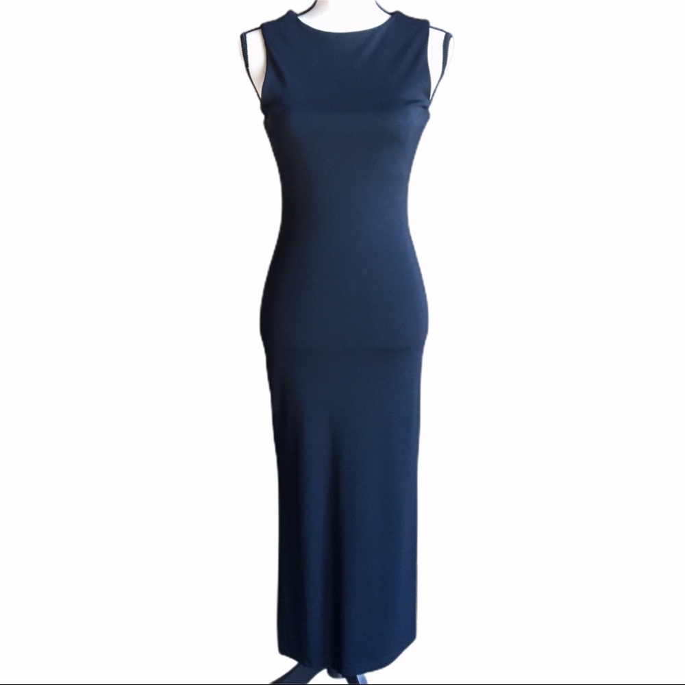 Moda International black maxi dress